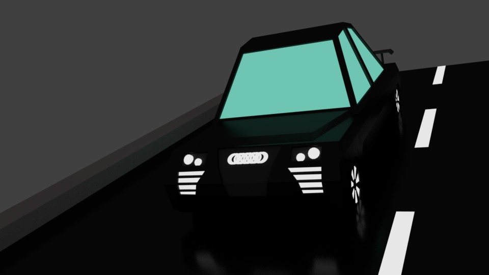 Low Poly car preview image 1